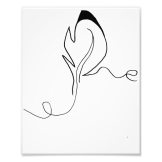 Breezy Feather Print Fotodruck