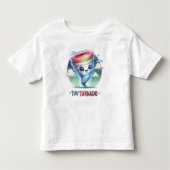 Breezy Fun - farbenfroher Tiny Tornado Kleinkind T-shirt (Vorderseite)