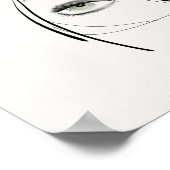 Breezy Girl Poster (Ecke)