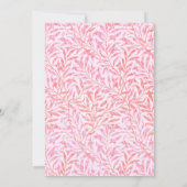 Breezy Leaf Bridal Dusche Einladung (Rückseite)