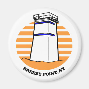 Breezy Punkt-Leuchtturm-Kühlschrankmagnet Magnet