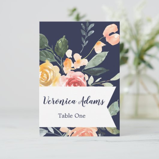 Breezy Romance Einladung (Stehend Vorderseite)