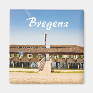 Bregenz am Bodensee in Österreich Souvenir Magnet