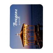 Bregenz in Österreich - Premium Magnet (Vertikal)