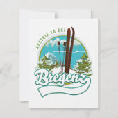 Bregenz Österreich Skilogo (Vorderseite)