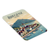Bregenz Skyline Österreich Magnet (Rechte Seite)