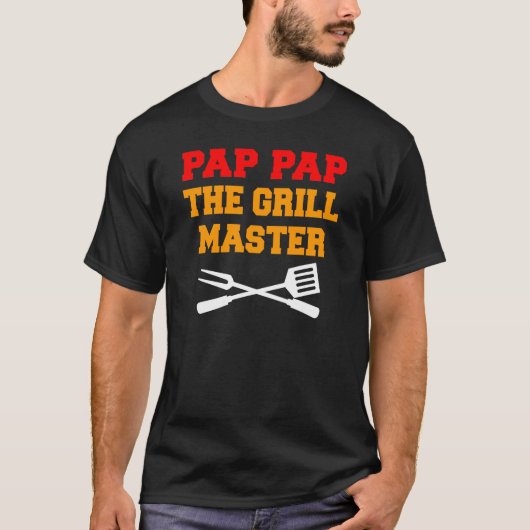 Brei PapThe Grill-Meister T-Shirt (Vorderseite)