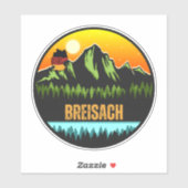 Breisach, Deutschland Aufkleber (Blatt)