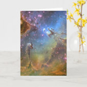 Breit-Feld Bild des Eagle-Nebelflecks Karte (Gelbe Blume)