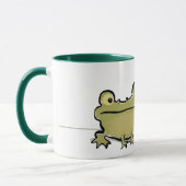 breit-mouthed Frosch Tasse (Links)