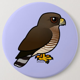 Breit-winged Falke Button
