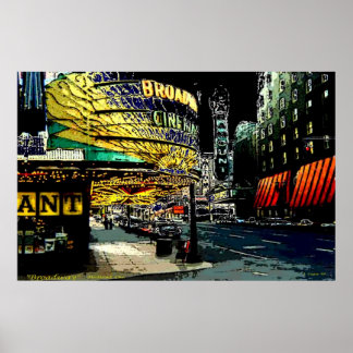 Breitband - Print Poster