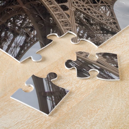 Breitbild des Eiffelturms - Paris, Frankreich Puzzle (Seite)