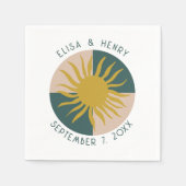 BREITBREITENDE MODERNE ANLAGE SERVIETTE (Vorderseite)