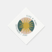 BREITBREITENDE MODERNE ANLAGE SERVIETTE (Ecke)