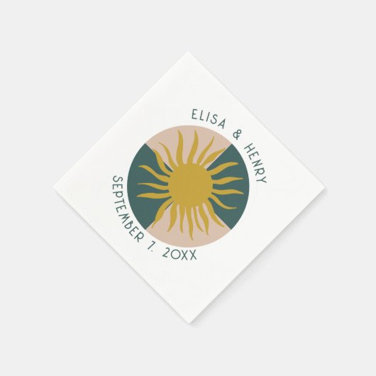 BREITBREITENDE MODERNE ANLAGE SERVIETTE (Ecke)