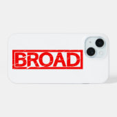 Breite Briefmarke iPhone 15 Hülle (Rückseite (Horizontal))
