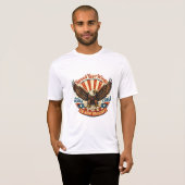 Breite deine Flügel aus T-Shirt (Vorne ganz)