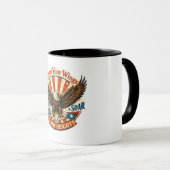 Breite deine Flügel Tasse (VorderseiteRechts)