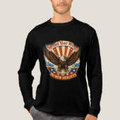 Breite deine Flügel Tri-Blend Shirt (Vorderseite)