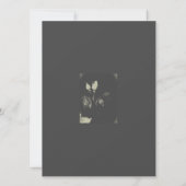 BREITE EINLADUNG ROSE DESIGN STIL (Rückseite)