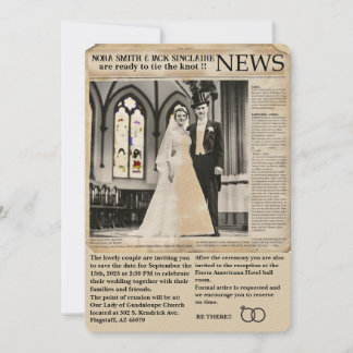 " BREITE EINLADUNGSKARTE " EINLADUNG