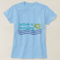 Breite ist alles Strand-Shirt