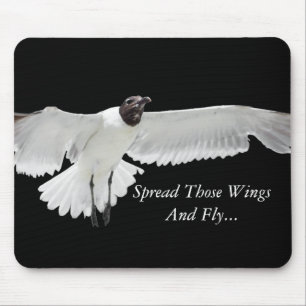 Breite jene Flügel aus Mousepad