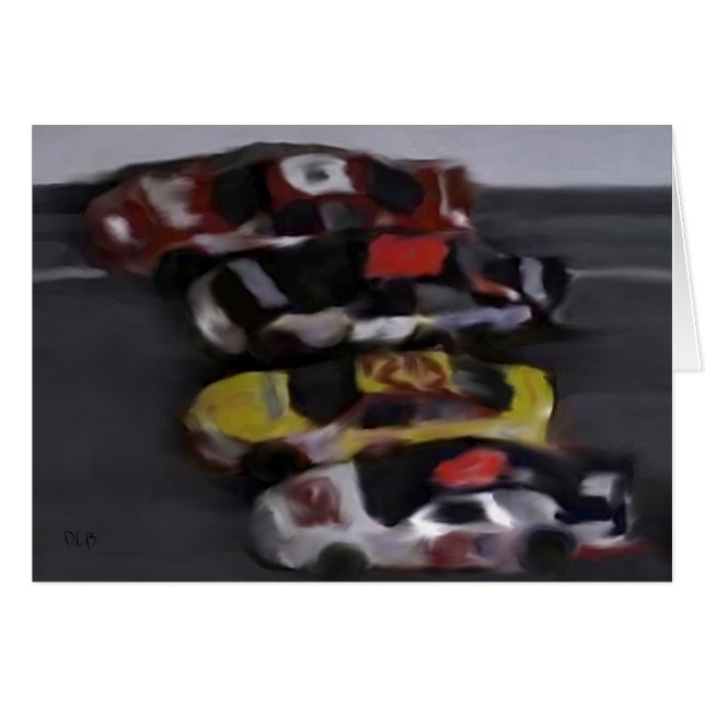 Breite Karte vier (Vorderseite (Horizontal))