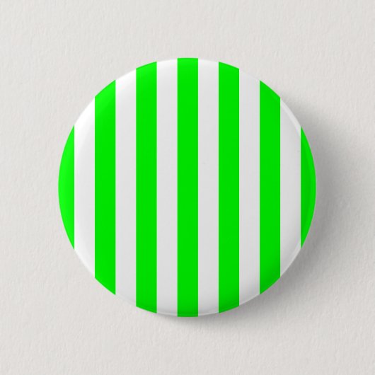 Breite Limettengestreifen Button (Vorderseite)