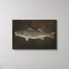 BREITE MOUTH BASS WRAPPING CANVAS LEINWANDDRUCK