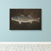 BREITE MOUTH BASS WRAPPING CANVAS LEINWANDDRUCK (Insitu (Holzboden))