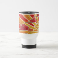 "Breite" Reise des Sonnenuntergangs/Pendler-Tasse
