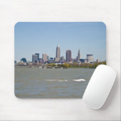 Breite Schuss-Cleveland-Skyline Mousepad (Mit Mouse)