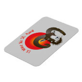 Breite - Sternzeichen für das Flexi-Muster Magnet (Linke Seite)