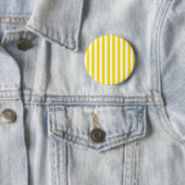 Breite Streifen - weiß und goldenes Gelb Button (Beispiel)