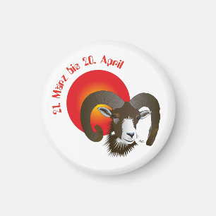 Breite - Tierkreiszeichen Magnet