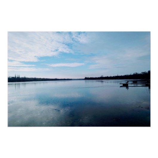 Breite Ufer des Dnieper Poster (Vorderseite)