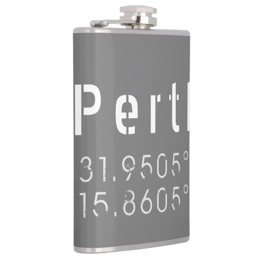 Breite und Länge Flachmann (Rechts)