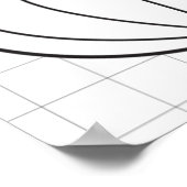 Breite und Länge Poster (Ecke)