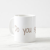 Breiten Sie Tasse aus (Vorderseite Links)