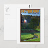 Breitenbrunn - Stream und Kirche Postkarte (Vorne/Hinten)