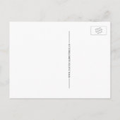 Breitengrad der Baltimore MD Postkarte (Rückseite)