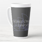 Breitengrad der Sydney Opera Milchtasse (Linke Ecke)