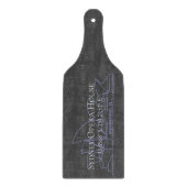 Breitengrad der Sydney Opera Schneidebrett (Vorderseite)