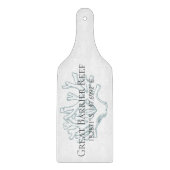 Breitengrad des Great Barrier Reef Schneidebrett (Vorderseite)