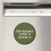 Breitengrad Längengrad Fort Huachuca Magnet (In Situ (Geschirrspüler))