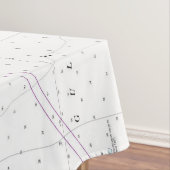 Breitengrad Nautic Punta Gorda Florida Tischdecke (Beispiel)