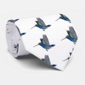 Breiter berechneter Kolibri Krawatte (Gerollt)