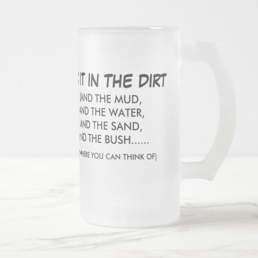 Breiter Bucht Burnett 4X4 Verein Mattglas Bierglas (Rechts)